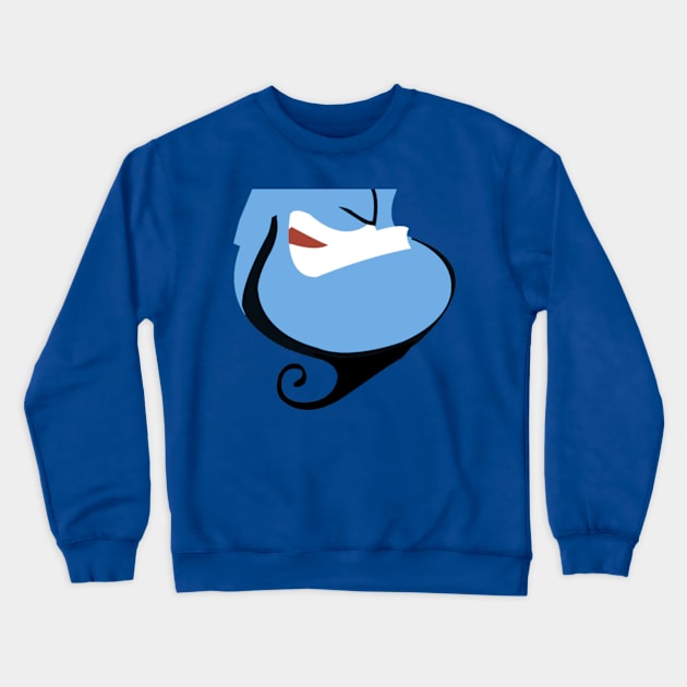 Genie Mouth Crewneck Sweatshirt by LuisP96